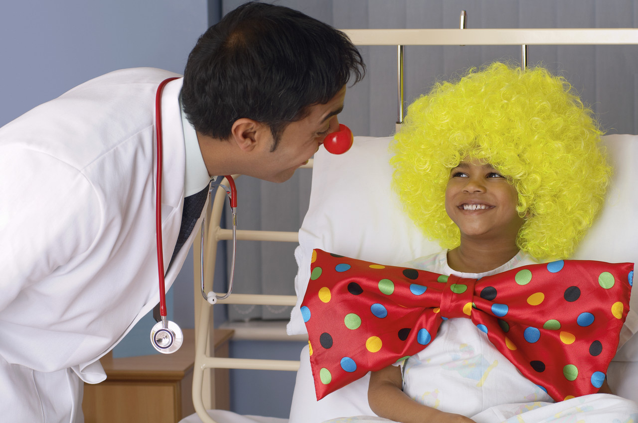 clownterapia scientificamente comprovata