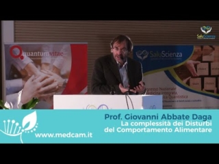 Prof.Abbate Daga “La complessità dei Disturbi del Comportamento Alimentare”